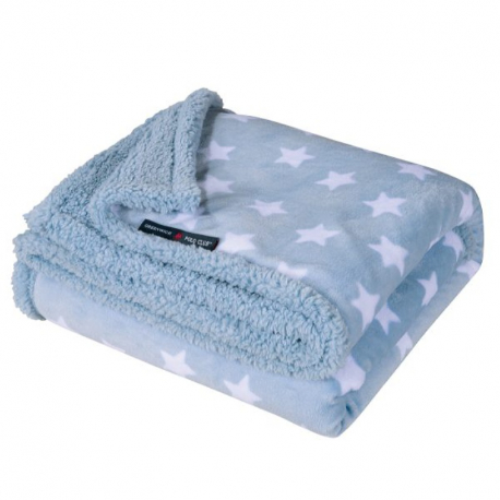 Κουβέρτα fleece με γούνα sherpa Greenwich Polo Club® Baby Essential 110 x 150 cm
