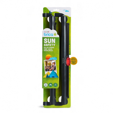 Brica® for munchkin® πτυσσόμενη ηλιοπροστασία αυτοκινήτου Sun Safety™, σετ των 2