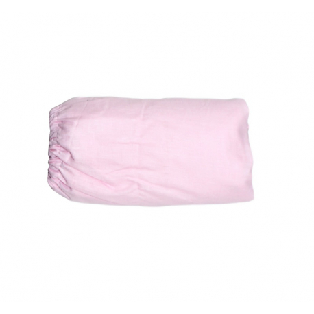 Κατωσέντονο κρεβατιού με λάστιχο Baby Star Ροζ