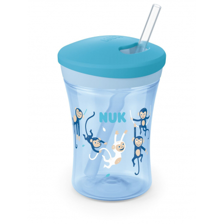 Κύπελλο Nuk® με μαλακό καλαμάκι Evolution Action Cup 230 ml 12M+