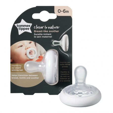Tommee tippee πιπίλα Closer to nature Breast-like 0-6Μ