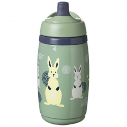 Κύπελο ισοθερμικό με σκληρό στόμιο Tommee Tippee Superstar Green 266ml