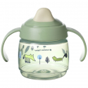 Εκπαιδευτικό κύπελο Tommee Tippee Weaning Sippee με μαλακό στόμιο Green 190ml