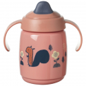 Εκπαιδευτικό κύπελλο Tommee Tippee Training Sippee με μαλακό στόμιο Pink 300ml