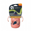 Εκπαιδευτικό κύπελο Tommee Tippee Training Sippee με μαλακό στόμιο Pink 300ml