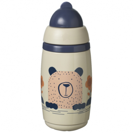 Κύπελο ισοθερμικό με καλαμάκι Tommee Tippee Superstar Grey 266ml