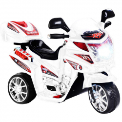 Ηλεκτροκίνητη μηχανή SKORPION WHEELS 6V Λευκό