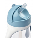 Εκπαιδευτικό ποτηράκι με καλαμάκι Beaba Windy Blue 300 ml