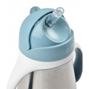 Beaba Ανοξείδωτο παγούρι θερμός με καλάμακι Windy Blue 250 ml