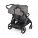 Καρότσι διδύμων Peg Perego Book for Two Quarz