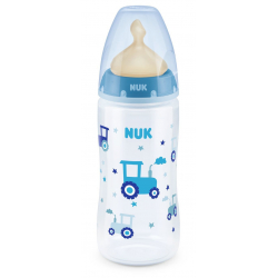 NUK® μπιμπερό First Choice+ με δείκτη ελέγχου θερμοκρασίας 300 ml 0-6M