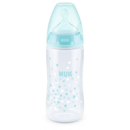 Μπιμπερό Nuk® First Choice+ με δείκτη ελέγχου θερμοκρασίας 300 ml 6-18m (1τμχ)