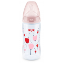 Μπιμπερό Nuk® First Choice+ με δείκτη ελέγχου θερμοκρασίας 300 ml 6-18m (1τμχ)