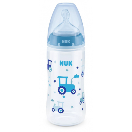 NUK® μπιμπερό First Choice+ με δείκτη ελέγχου θερμοκρασίας 300 ml 6-18M