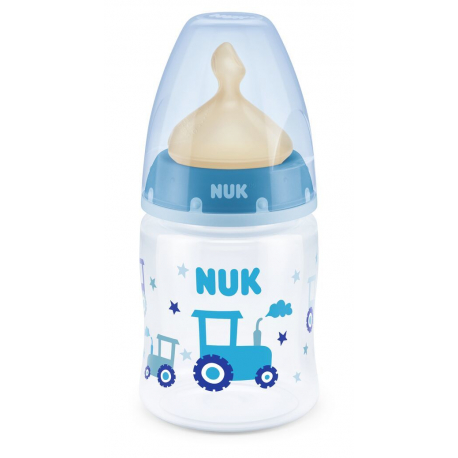 NUK® μπιμπερό First Choice+ με δείκτη ελέγχου θερμοκρασίας 150ml 0-6m (1τμχ)