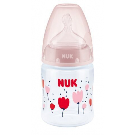 NUK® μπιμπερό First Choice+ με δείκτη ελέγχου θερμοκρασίας 150 ml 0-6m (1τμχ)