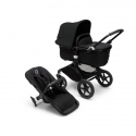 Καρότσι και port-bebe Bugaboo Fox 3 Complete Black - Midnight Black