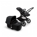 Καρότσι και port-bebe Bugaboo Fox 3 Complete Black - Midnight Black
