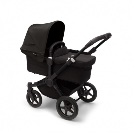 Καρότσι και port-bebe Bugaboo Donkey5 Mono Complete Black - Midnight Black