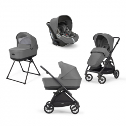 Σύστημα Inglesina Electa Cab System Quattro Chelsea Grey - Chassis Black
