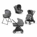 Σύστημα Inglesina Electa Cab System Quattro Chelsea Grey - Chassis Black