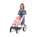 Καροτσάκι και port-bebe κούκλας 3 σε 1 Smoby Maxi Cosi & Quinny Pink