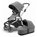 Καρότσι και port-bebe THULE® Sleek Grey Melange