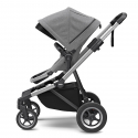 Καρότσι και port-bebe THULE® Sleek Grey Melange