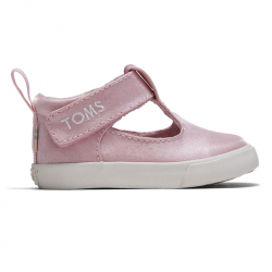 Παιδικά παπούτσια TOMS Tiny Joon Pink Shiny Glitz