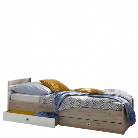 Κρεβάτι Wimex Joker 90 x 200 cm, χωρίς σχάρα, με συρτάρια αποθήκευσης