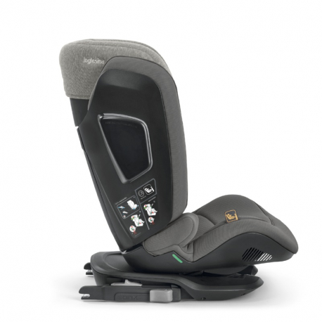 Κάθισμα αυτοκινήτου Inglesina Cartesio i-Size Vulcan Black 100-150 cm