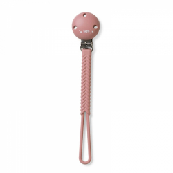 Κλιπ πιπίλας από σιλικόνη SARO Old Pink
