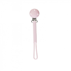 Κλιπ πιπίλας από σιλικόνη SARO Pink