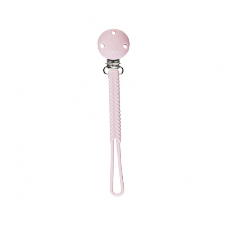 Κλιπ πιπίλας από σιλικόνη SARO Pink