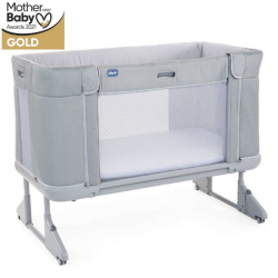 Λίκνο - παρκοκρέβατο Chicco Next2Me Forever Cool Grey