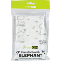 Σαλιάρες μίας χρήσης με τσέπη FreeON® Elephant