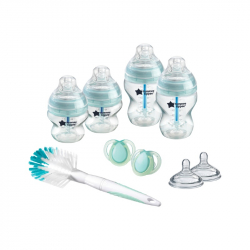Σετ μπιμπερό Tommee Tippee Advanced Anti-Colic Muted για νεογέννητα, σετ των 9