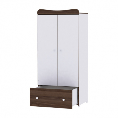Ντουλάπα Lorelli® Exclusive White - Light Oak