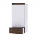 Ντουλάπα Lorelli® Exclusive White - Light Oak