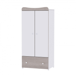 Ντουλάπα Lorelli® Exclusive White - Amber