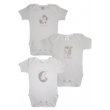 Κορμάκια Pretty baby® 6-18 μηνών, σετ των 3