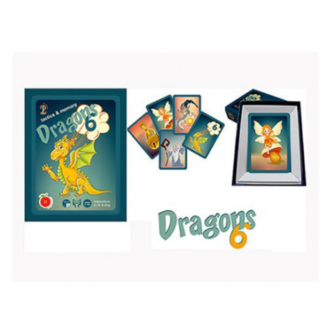 Επιτραπέζιο με κάρτες Odd Button By Oikopen Dragons 6
