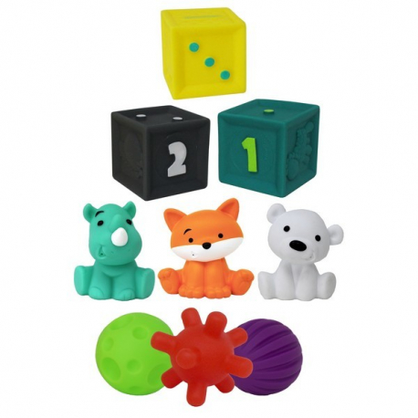 Σετ 9 παιχνίδια μπάνιου Infantino® Tub O&#039; Toys
