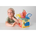 Κουτί με εκπαιδευτικά μαντηλάκια Taf toys Magic Box