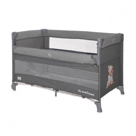 Παρκοκρέβατο Lorelli® Up And Down Cool Grey Bear