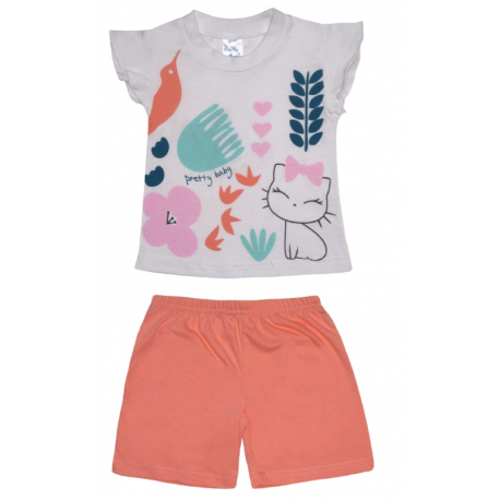 Βρεφικό Σετ Pretty baby® Γατούλα 6m+, σετ των 2