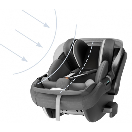 Κάθισμα αυτοκινήτου Inglesina Darwin Recline i-Size Aptica Satin Grey 40-75 cm