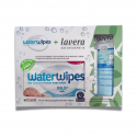 WaterWipes® πακέτο προσφοράς μωρομάντηλα + Lavera Σαμπουάν - αφρόλουτρο 200 ml