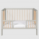 Κάγκελο μετατροπής σε παιδικό κρεβάτι Troll Nursery Lukas Soft Grey