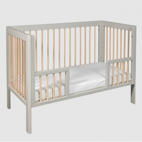 Κάγκελο μετατροπής σε παιδικό κρεβάτι Troll Nursery Lukas Soft Grey